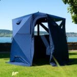 Swiss Alpine Sauna - Saunazelt Penta Wunschfarbe