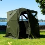 Swiss Alpine Sauna - Saunazelt Penta Wunschfarbe