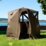 Swiss Alpine Sauna - Saunazelt Penta Wunschfarbe