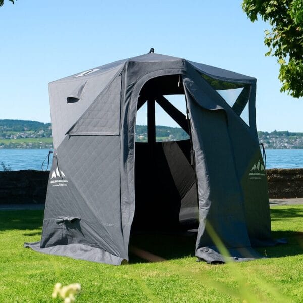 Swiss Alpine Sauna - Saunazelt Penta Wunschfarbe