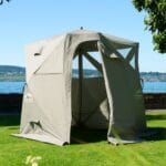 Swiss Alpine Sauna - Saunazelt Penta Wunschfarbe