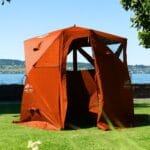 Swiss Alpine Sauna - Saunazelt Penta Wunschfarbe