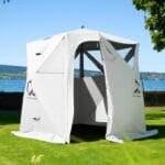 Swiss Alpine Sauna - Saunazelt Penta Wunschfarbe