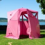 Swiss Alpine Sauna - Saunazelt Penta Wunschfarbe