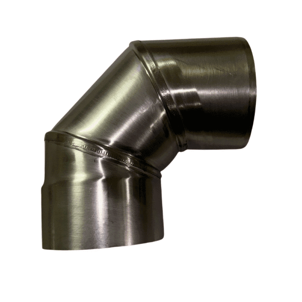 Alpine Sauna - Kaminelement 90 Grad