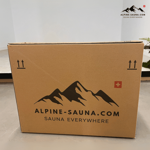 Fahrradanhänger Cosmo 1 - Swiss Alpine Sauna