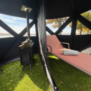 Starterkit Hyperion (2026): Saunazelt Hyperion + Saunaofen Nebula + Steinkorb Nova