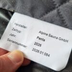 Starterkit Aurora von Alpine Sauna – mobile Zeltsauna mit Holzofen und Panoramafenstern